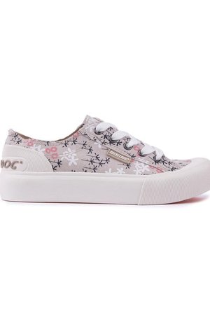 Rocket Dog Womenss Jazzin Plus Harlan Pumps in Natural Grey Cotton Size UK 7 Product